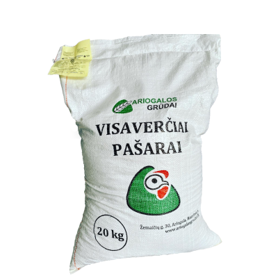 Visavertis lesalas suaugusioms vištoms dedeklėms, III auginimo periodas (>65 sav.) 40 kg